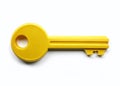 Elegant Yellow Key Silhouette A Simple Yet Striking Image for Design Projects Web Graphics and More Royalty Free Stock Photo