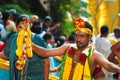 An elegantly decorated Thaipusam pilgrim at Batu Cave