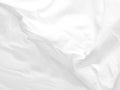 elegrance soft fabric white color abstract smooth curve shape decorate fashion textile background