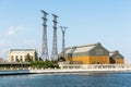 Elektra Events Hall on the seaside boulevard in Baku, Azerbaijan Royalty Free Stock Photo