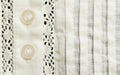 Element of batiste blouse Royalty Free Stock Photo