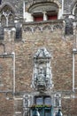 Element of the cathedral in Bruges