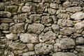 Structure of an ancient wall made of large stones Royalty Free Stock Photo