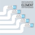 Element for infographi template geometric figure stiker for web