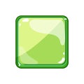 element square game button cartoon vector illustration