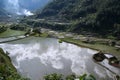 Elemental landscape rice terraces philippines Royalty Free Stock Photo