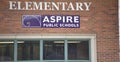 Elementary School in the Aspire School Program Royalty Free Stock Photo