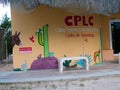 Elementary school in small village in Baja Mexico