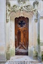 Elements of architectural structures in Quinta Regaleira. Sintra Portugal