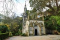 Elements of architectural structures in Quinta Regaleira. Sintra Portugal