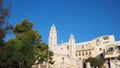 Elements of architecture of the Greek Orthodox Cathedral, Holy Cathedral Church, Greece, Syros island, Ermoupoli