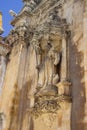 Elements of the architecture of the monastery of Santa Maria de AlcobÃÂ¡s.