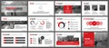 Elements for infographics and presentation templates. Royalty Free Stock Photo