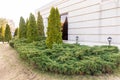 Elements of landscape design near the Pomorie Hotel, Bulgaria