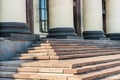 Elements of pillars and steps, Train Station, Kharkov, Ukraine