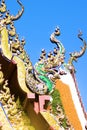 Elements of Thai Temple sculpture Royalty Free Stock Photo