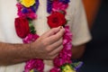 Elements of Vedic wedding wearing rings close up