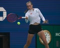 Elena Rybakina of Kazakhstan during practice at the 2023 US Open at Billie Jean King National Tennis Center in New York