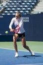 Elena Rybakina of Kazakhstan during practice at the 2023 US Open at Billie Jean King National Tennis Center in New York