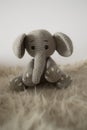 Elephant Handmade Crochet Stuffed Animal. Ecofriendly Toy. Amigurumi.