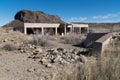 Elephant Butte Lake townsite ruins, New Mexico