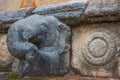 Elephant carving at Jetavanarama dagoba at Anuradhapura at Sri L