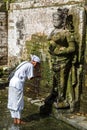 Elephant Cave (Goa Gajah temple), in Bali Royalty Free Stock Photo