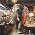 An elephant in a china shop