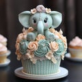 Elephant Cupcake Cake: Delightful And Whimsical Dessert For Any Occasion