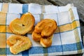 Elephant ear cookies Royalty Free Stock Photo