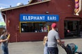 elephant ears carnival snack vendor sign