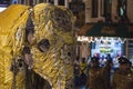 Elephant at the Esala Perahera festival in Kandy Royalty Free Stock Photo