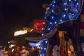 Elephant at the Esala Perahera festival in Kandy Royalty Free Stock Photo