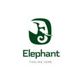 Elephant Head Sign Logo Design