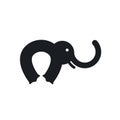 Elephant icon vector concept design template Royalty Free Stock Photo