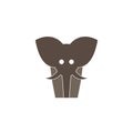 Elephant logo template