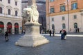 Elephant and Obelisk piazza della Minerva in Rome