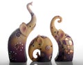 Elephant ornaments Royalty Free Stock Photo