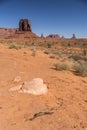 Elephant and other buttes Monument Valley Arizona Royalty Free Stock Photo