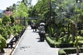 The elephant riding in the nature park is one of the exciting activities of tourists