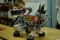 Elephant robot made from lego constructor