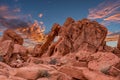 The Elephant Rock, a scenic formation in the Valley of Fire State Park, Nevada Royalty Free Stock Photo