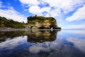 Elephant Rock in Tongaporutu, Taranaki, New Zealand Royalty Free Stock Photo