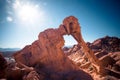 Elephant Rock Valley of Fire Royalty Free Stock Photo