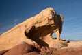 Elephant Rock, Valley of Fire, Nevada, USA Royalty Free Stock Photo