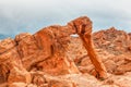 Elephant Rock in Valley of Fire State Park.Nevada.USA Royalty Free Stock Photo