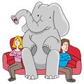 Elephant in Room Relationship Problems