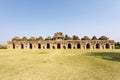 Elephant\'s Stables, stables for the royal elephants of the Vijayanagara Empire, in Hampi, Karnataka, India Royalty Free Stock Photo