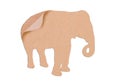 Elephant shape paper box