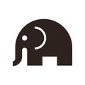 Elephant sign Royalty Free Stock Photo